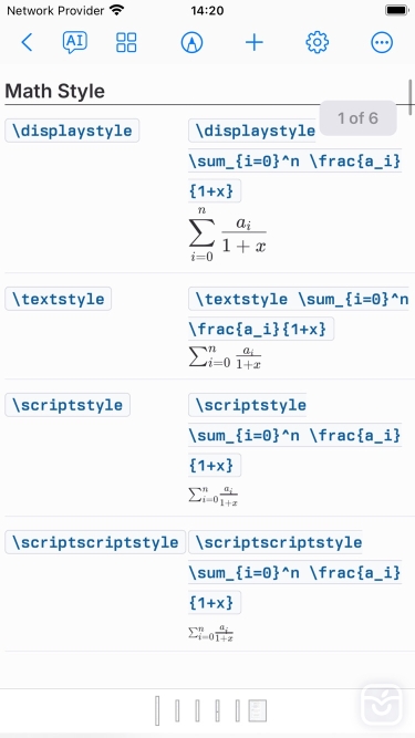 تصاویر Math Editor