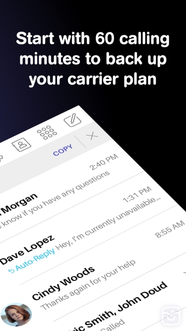 تصاویر Second Phone Number' App