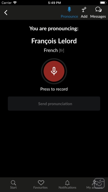 تصاویر Forvo Pronunciation
