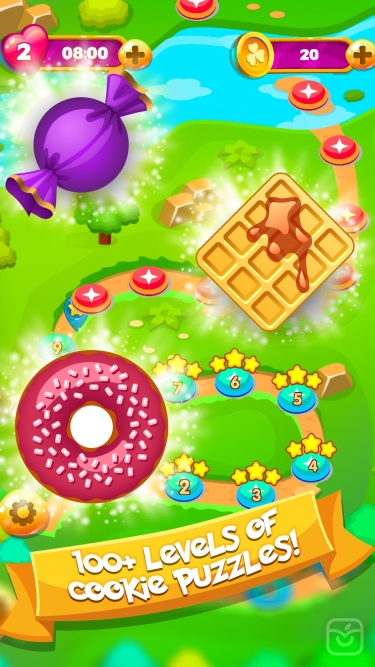تصاویر Bits of Sweets Cookie: Free Addictive Match 3 Mania