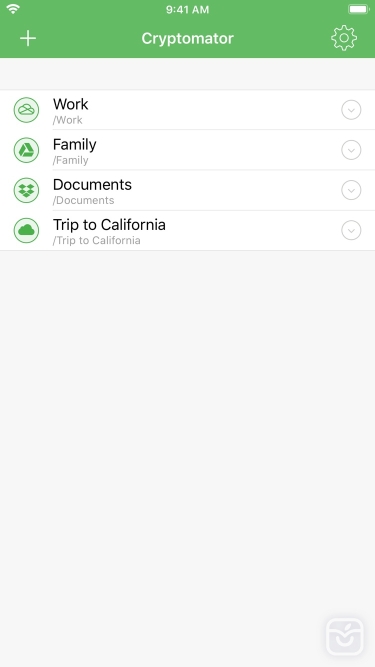 تصاویر Cryptomator