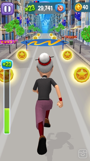 تصاویر Angry Gran Run ++