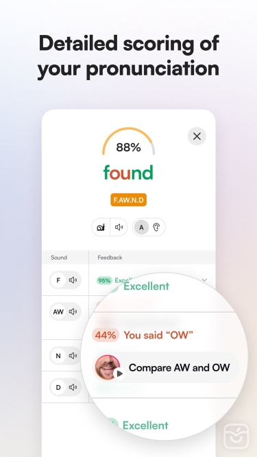 تصاویر BoldVoice: Pronunciation App ++