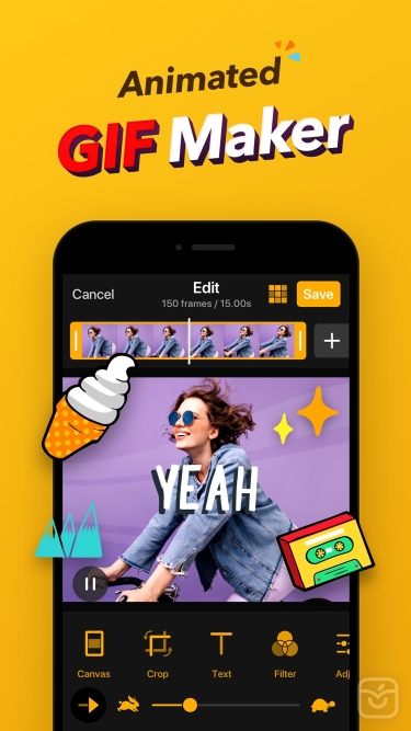 تصاویر GIF Maker - ImgPlay ++