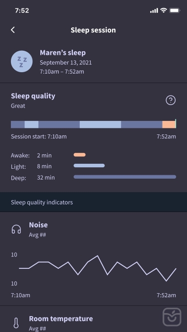 sleep quality owlet