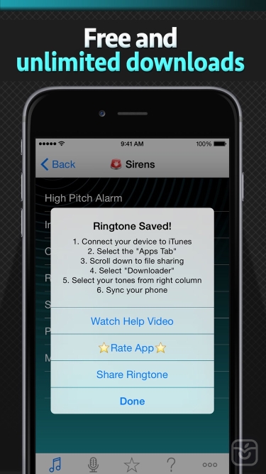 تصاویر Free Ringtone Downloader - Download the best ringtones