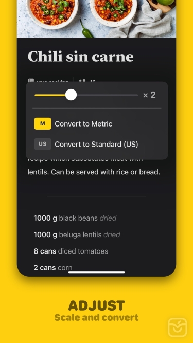 تصاویر Mela - Recipe Manager