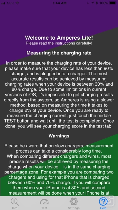 تصاویر Amperes Lite battery charging