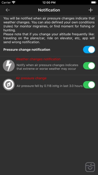 تصاویر Barometer Plus - Altimeter