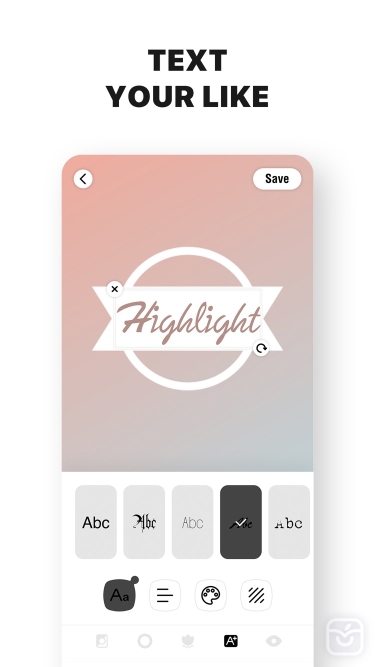 تصاویر Highlight Story: Covers Editor