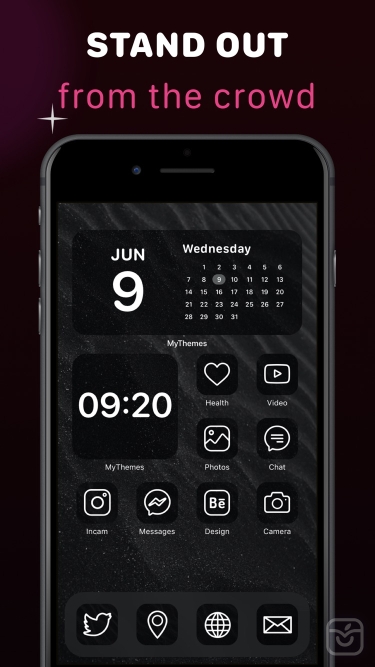 تصاویر Themes Widgets Icon, Screen 14