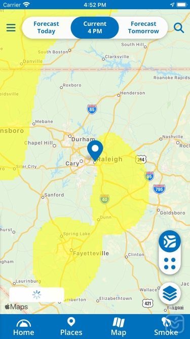 تصاویر EPA AIRNow