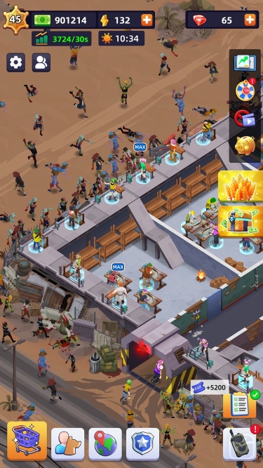 تصاویر Idle Survivor Fortress Tycoon ++