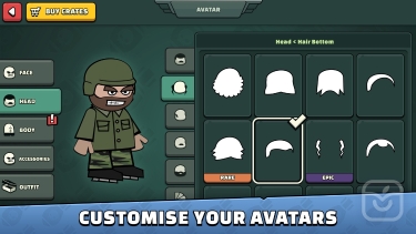 تصاویر Mini Militia - Doodle Army 2 ++