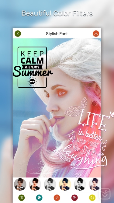 تصاویر Text on Photo.s FontTypography ++