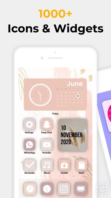 تصاویر Icon Changer - Widget Theme