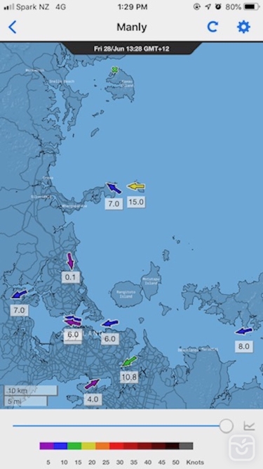 تصاویر PredictWind — Marine Forecasts