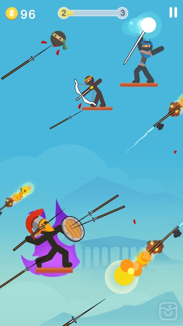 تصاویر The Warrior - Top Stickman