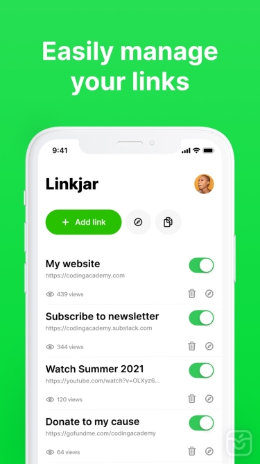 تصاویر Linkjar: Link in bio ++