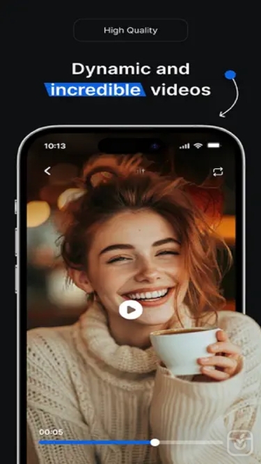 تصاویر Text to AI Video, Editor App ++