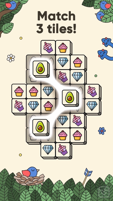 تصاویر 3 Tiles: Connect Tile Matching
