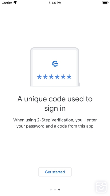 تصاویر Google Authenticator | افزایش امنیت حساب گوگل