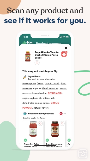 تصاویر Fig: Food Scanner & Discovery