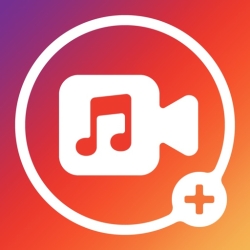 لوگو Add Background Music To Video ++