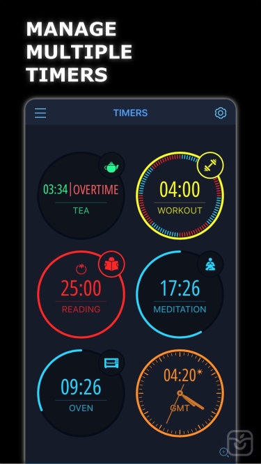 MultiTimer: Multiple timers on the App Store