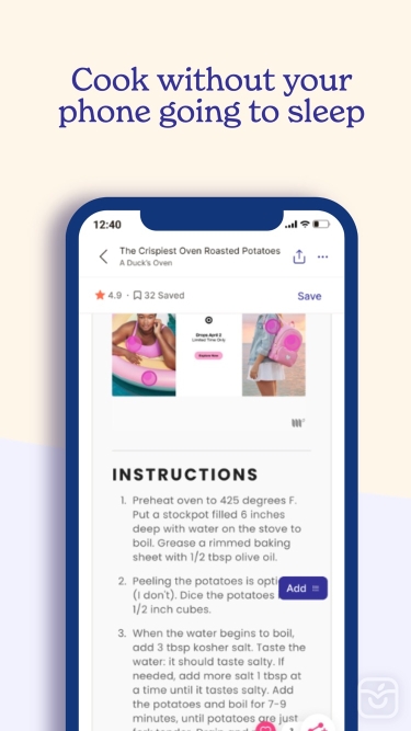 تصاویر Spillt: Recipe & Meal Plan App