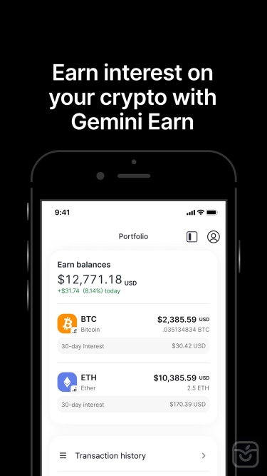 تصاویر Gemini: Buy Bitcoin & Crypto