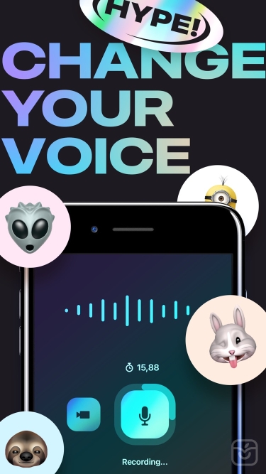 تصاویر Revoice: AI Voice Changer ++