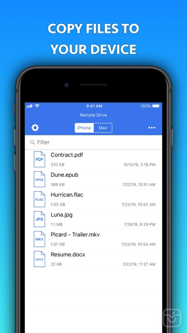 تصاویر Remote Drive & File Browser
