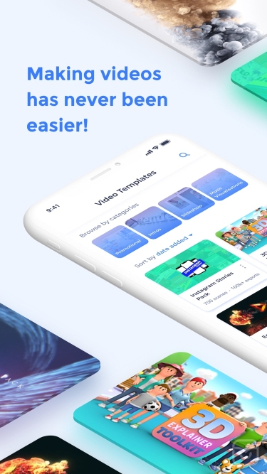 تصاویر Renderforest Intro & Animation