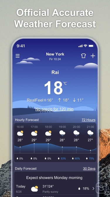 تصاویر Weather Forecast, Radar Alert