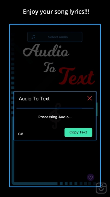 تصاویر Audio To Text Converter