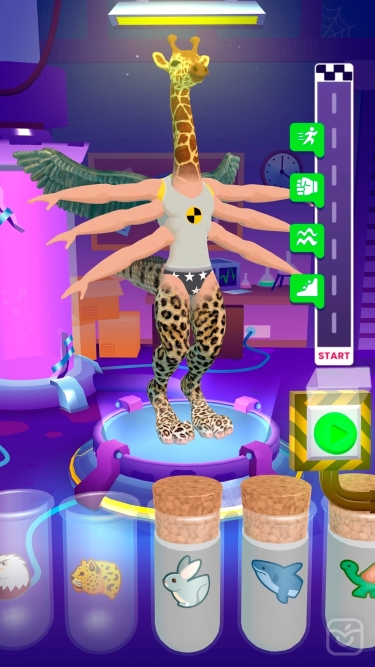 تصاویر Merge Animals 3D - Mutant race