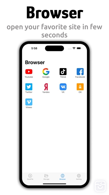 تصاویر AnyFile: Offline File, Browser ++