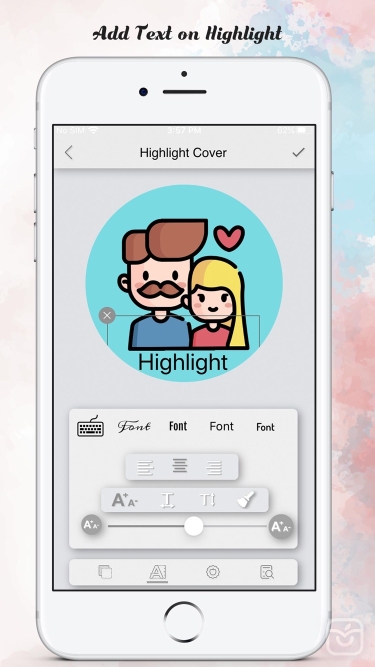 تصاویر Highlight Story Cover Maker