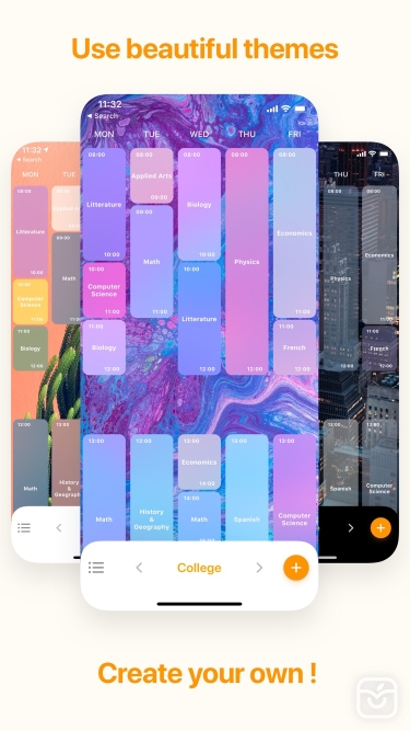 تصاویر My Timetable - Quick & Simple 