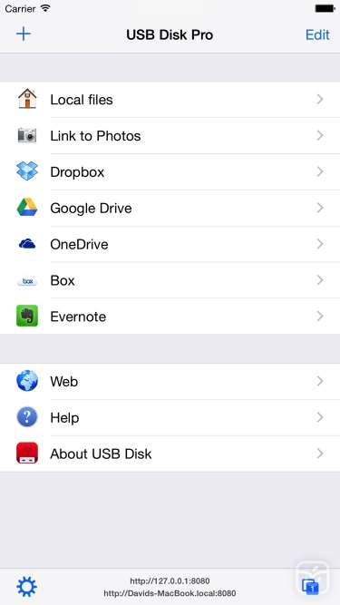 تصاویر USB Disk Pro for iPhone