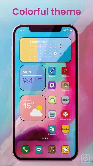 تصاویر Icon Changer - Color Themes ++