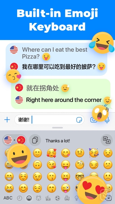 تصاویر OkTalk Keyboard Translator ++