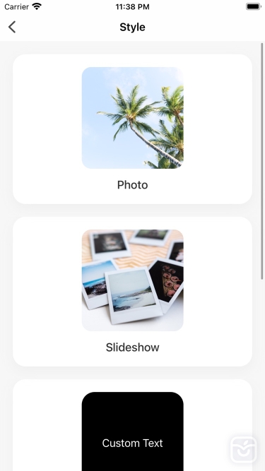 تصاویر X Widget