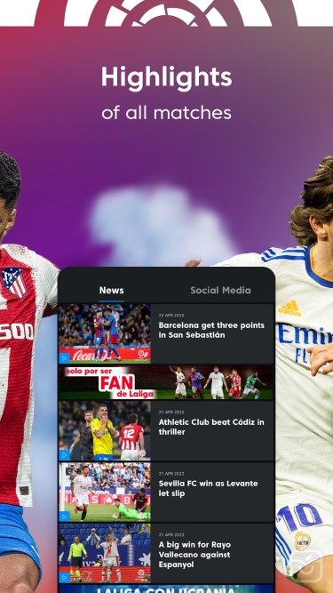 تصاویر La Liga - Official Soccer App