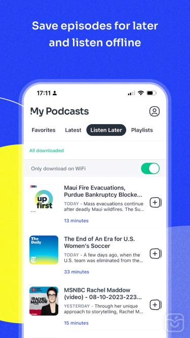 تصاویر Podcast App++| آنلاک شده