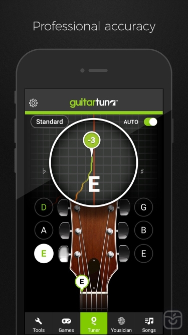 تصاویر GuitarTuna: Guitar, Bass tuner