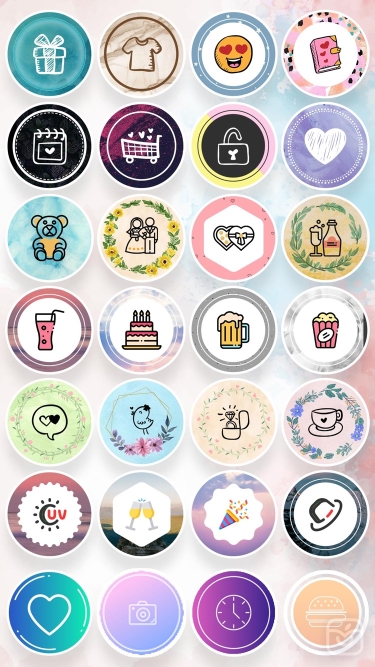 تصاویر Highlight Story Cover Maker