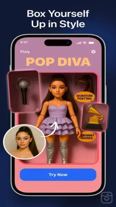 تصاویر Pixly: AI Image Generator