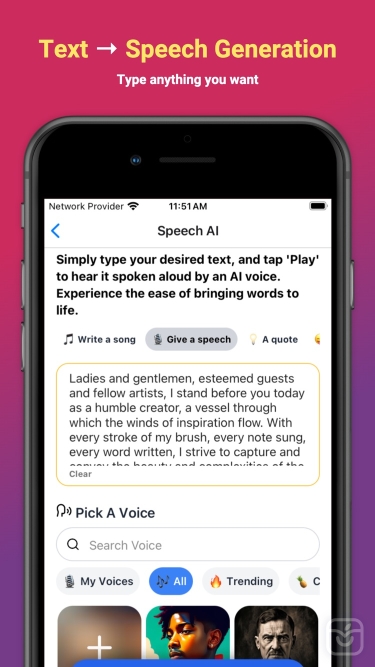 تصاویر Vox AI: Clone Voice & Songs ++